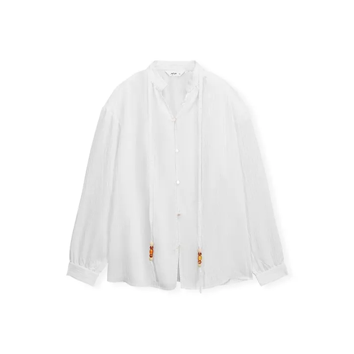 MJ STYLE Белые Женские Рубашки