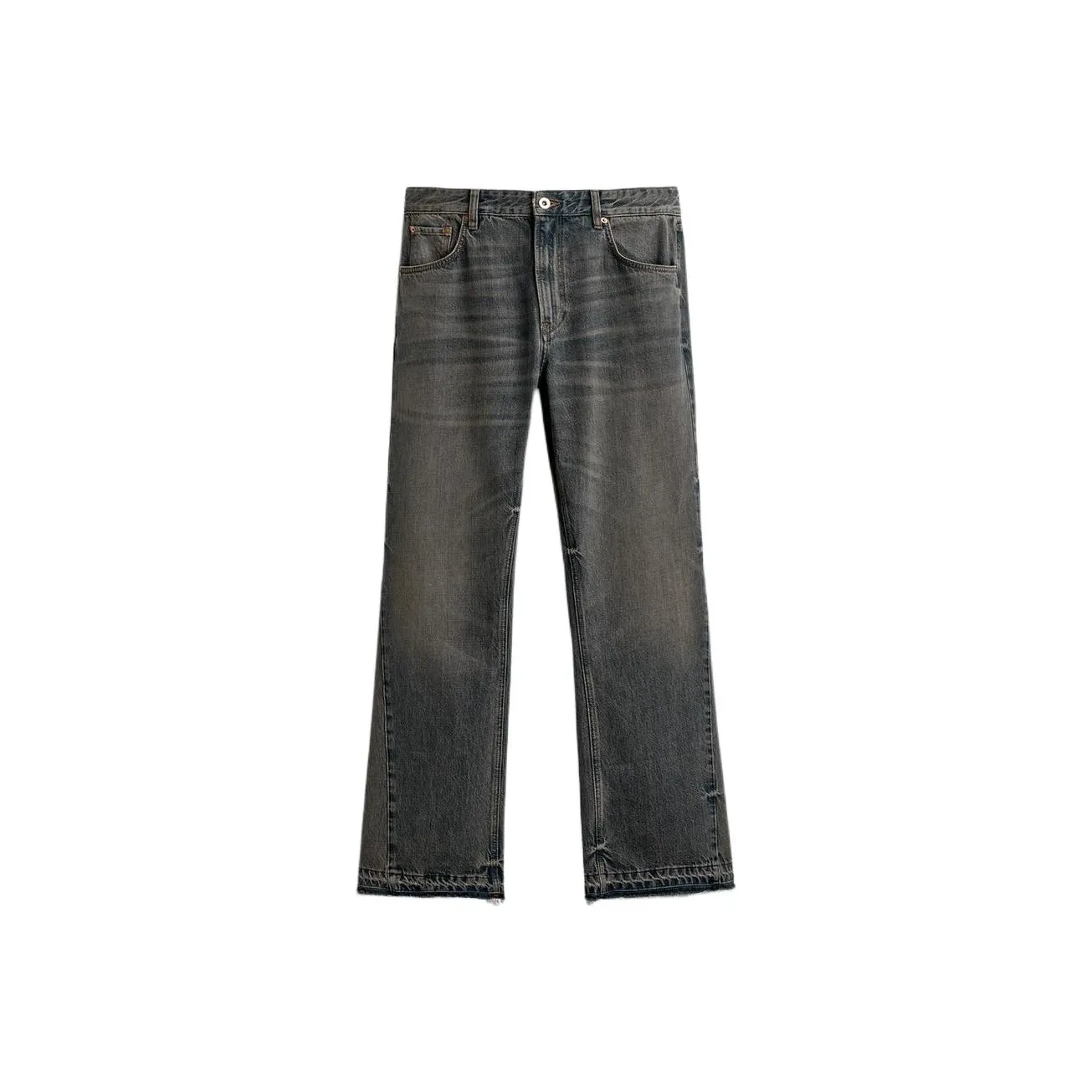 ZARA Blue Green Men's Jeans ZARA Синие Зеленые Мужские Джинсы