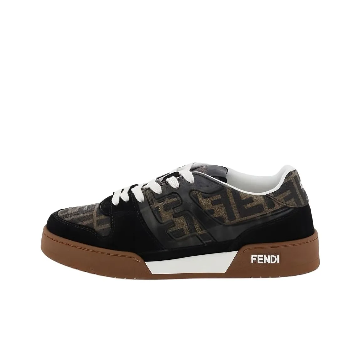 FENDI Zucca monogram Panelled Sneakers Women's