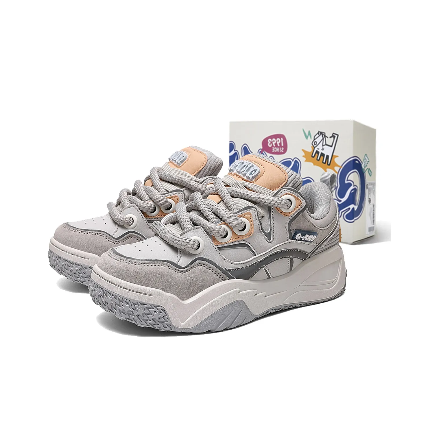 Q And Амортизация Износостойкие Низкие Кроссовки для Скейтбординга Унисекс