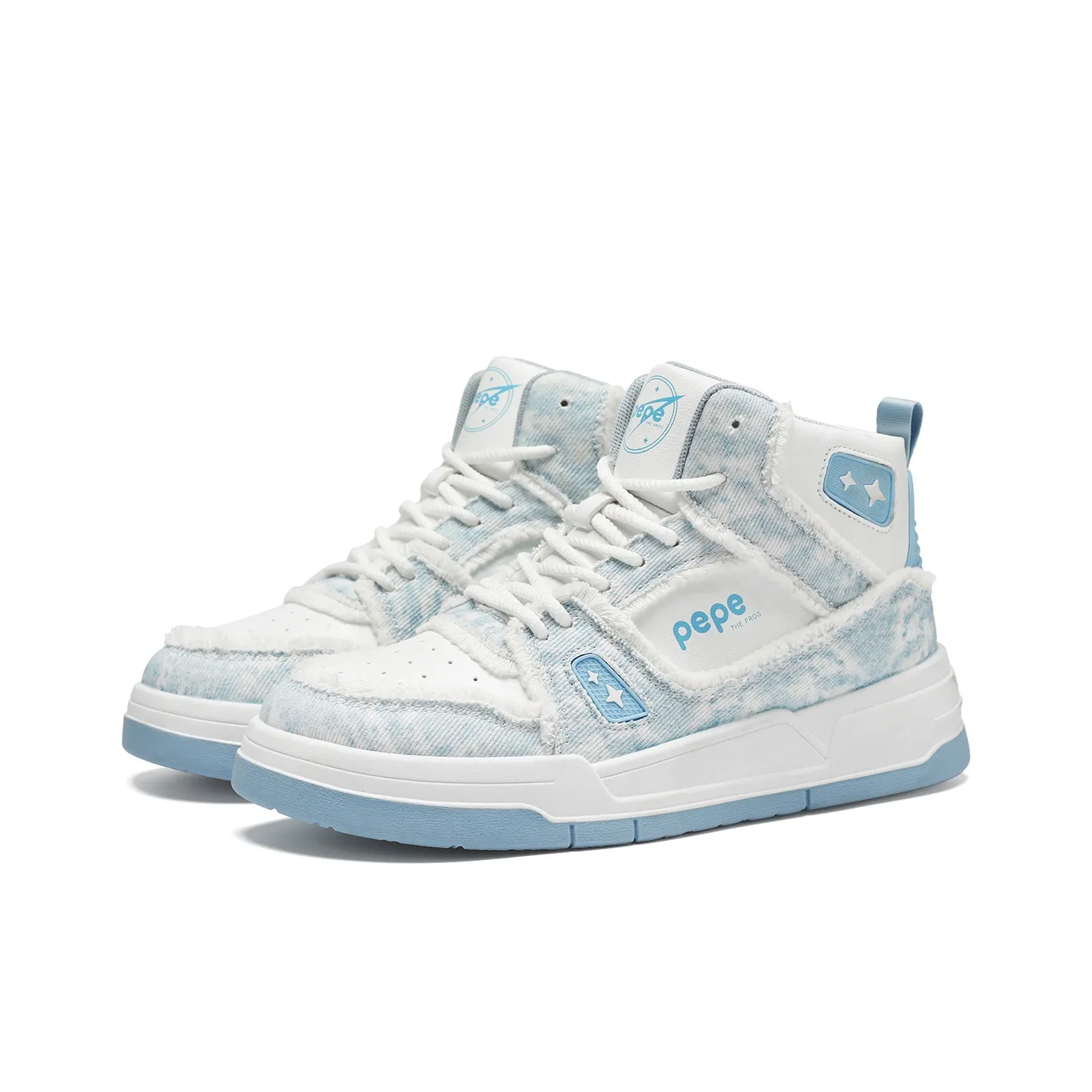 Pepe The Frog Высокие Кроссовки для Скейтбординга Мужские