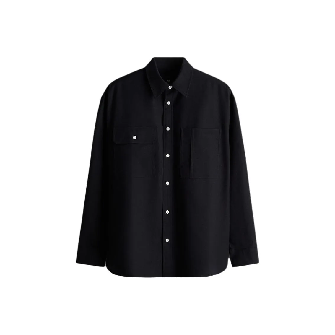 H M Мужские Черные Рубашки