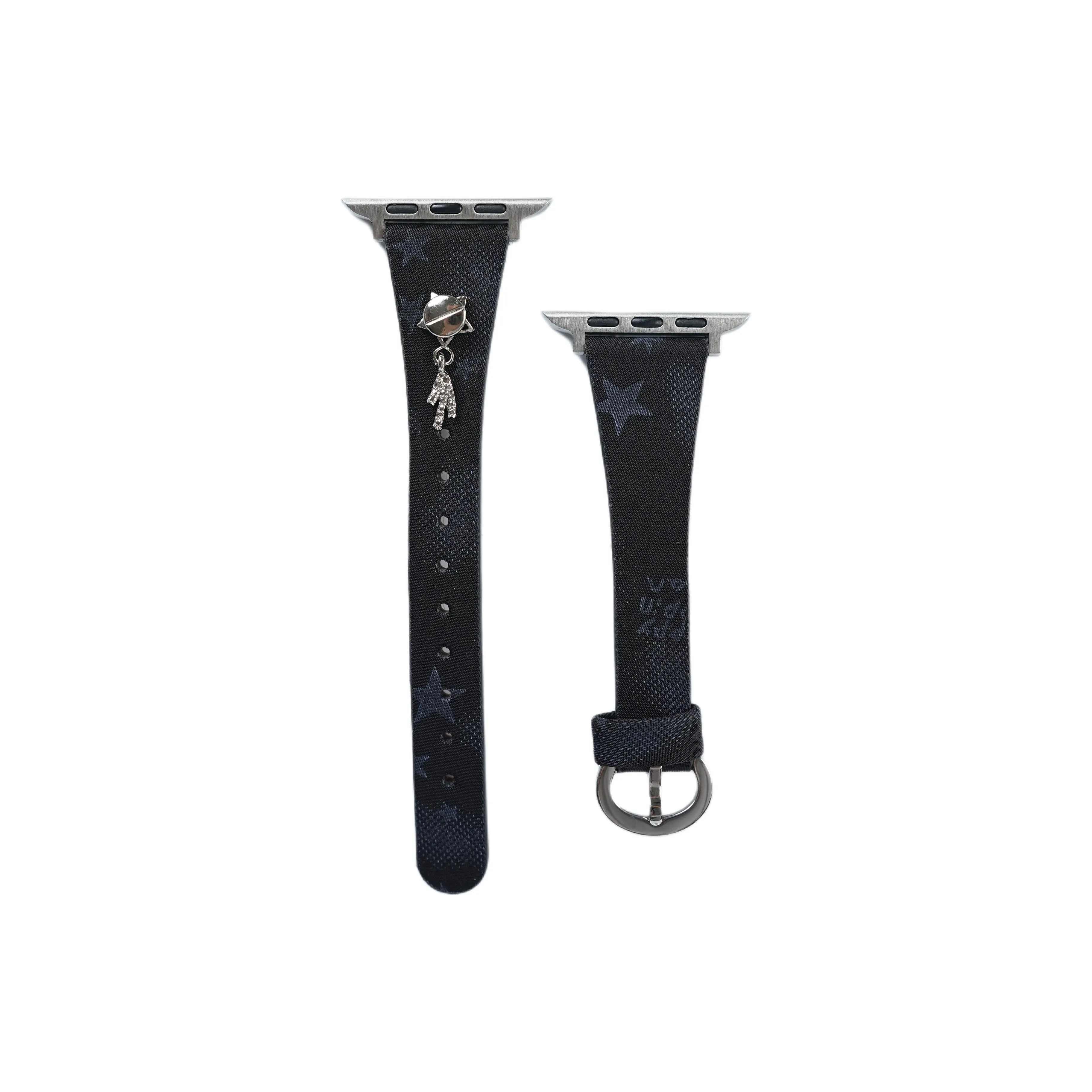 Ремень Wei Xin совместимость с Apple материал холст совместимость с Apple Watch Series 10 11 9 8 7 SE Ultra 2