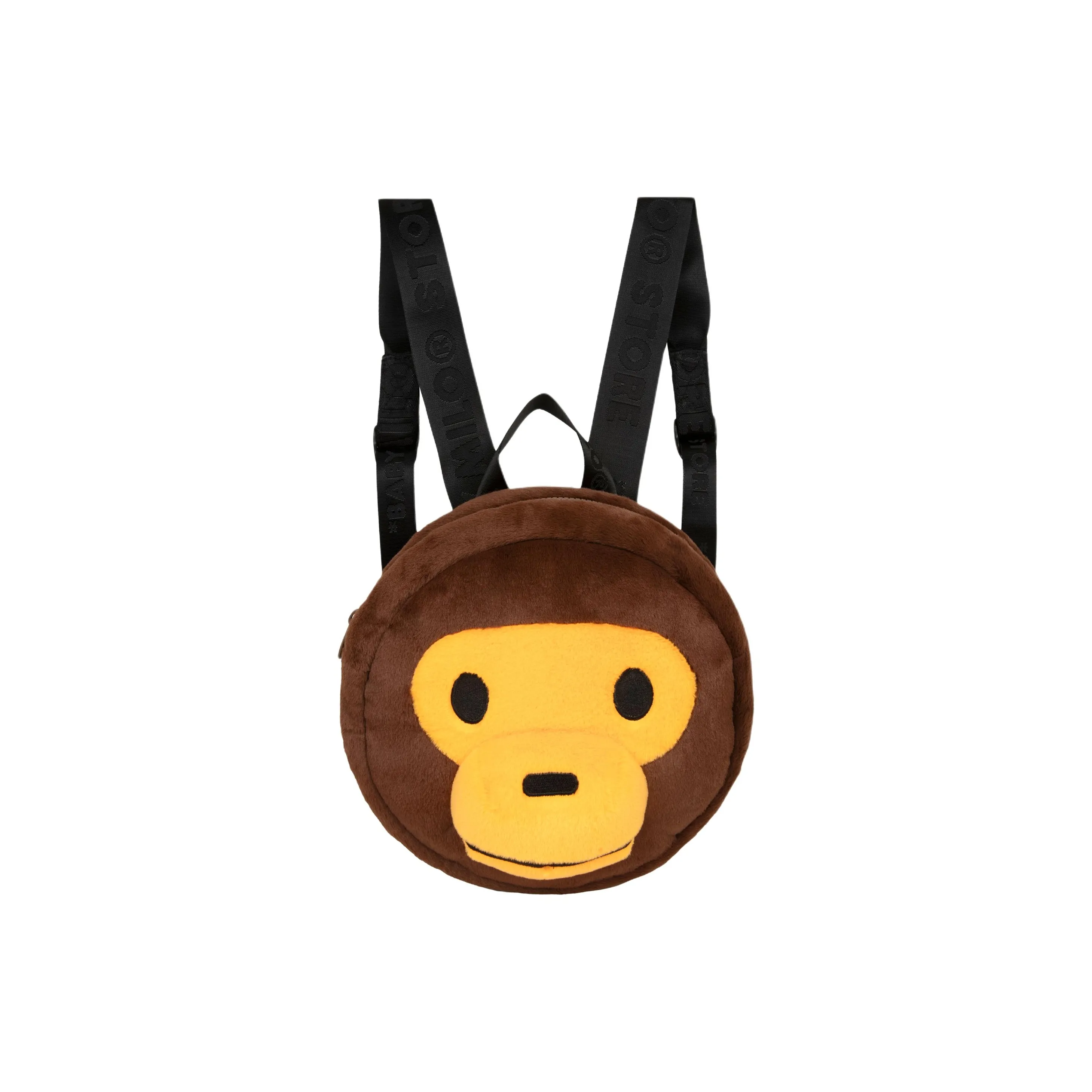 BABY MILO STORE BY A BATHING APE Ткань Рюкзак Стандартный Женский Коричневый