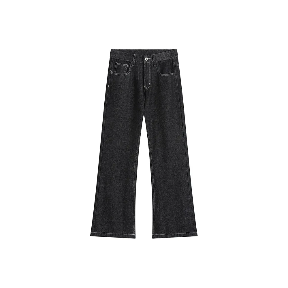 BAOZAN Черные Унисекс Джинсы