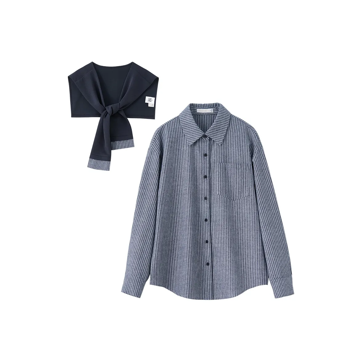 SENTUBILA Полосатая рубашка женская