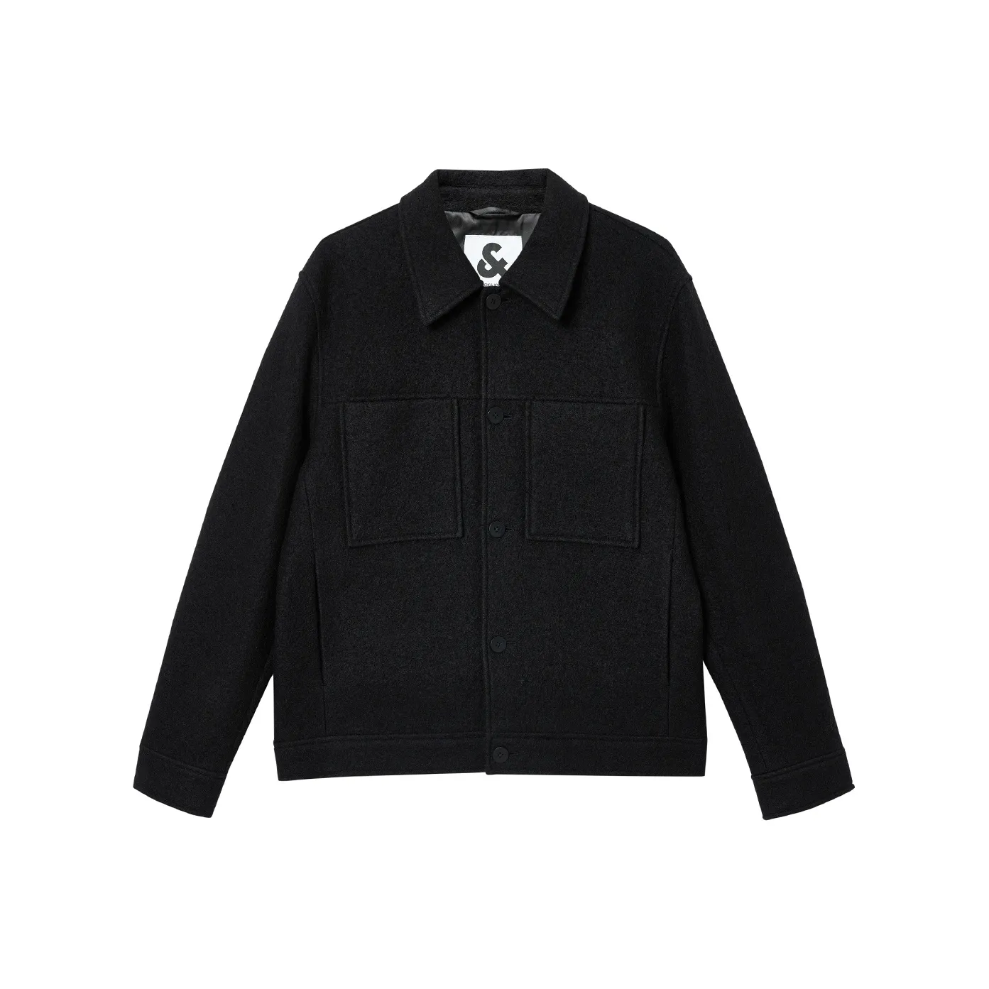 JACK JONES· Весенний Осенний Шерстяной Куртка Мужская