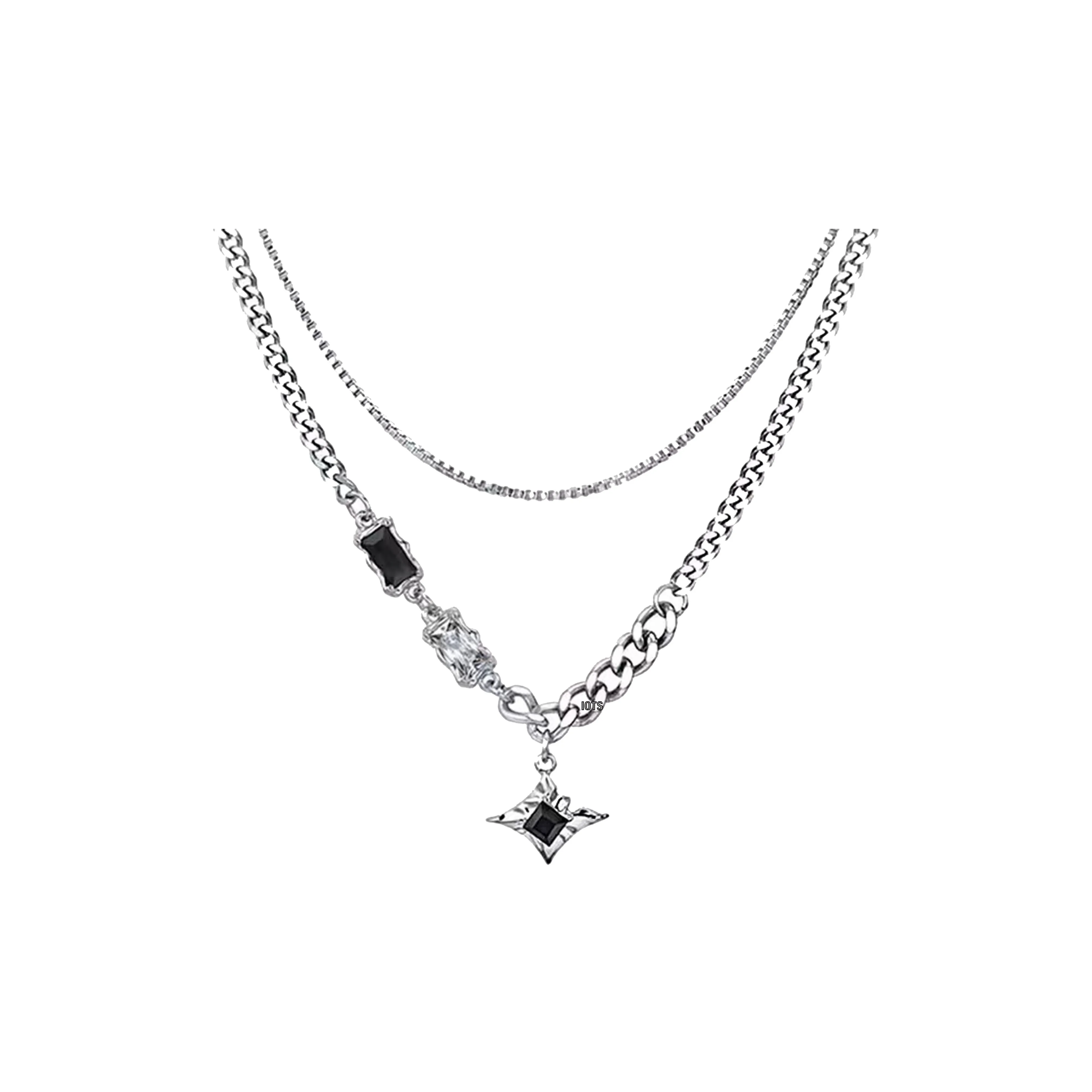 IOTS Сплав Ожерелье Унисекс