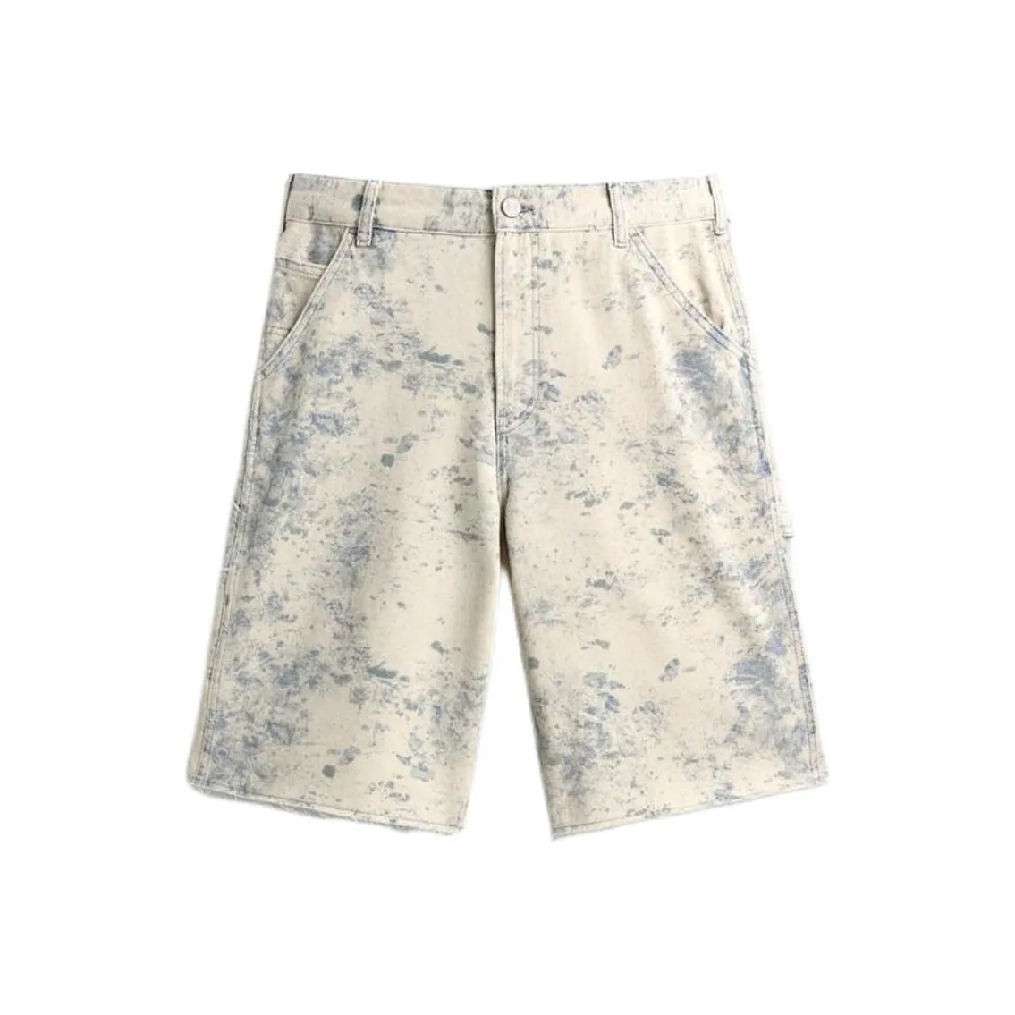 ZARA Шорты с принтом для мужчин повседневные