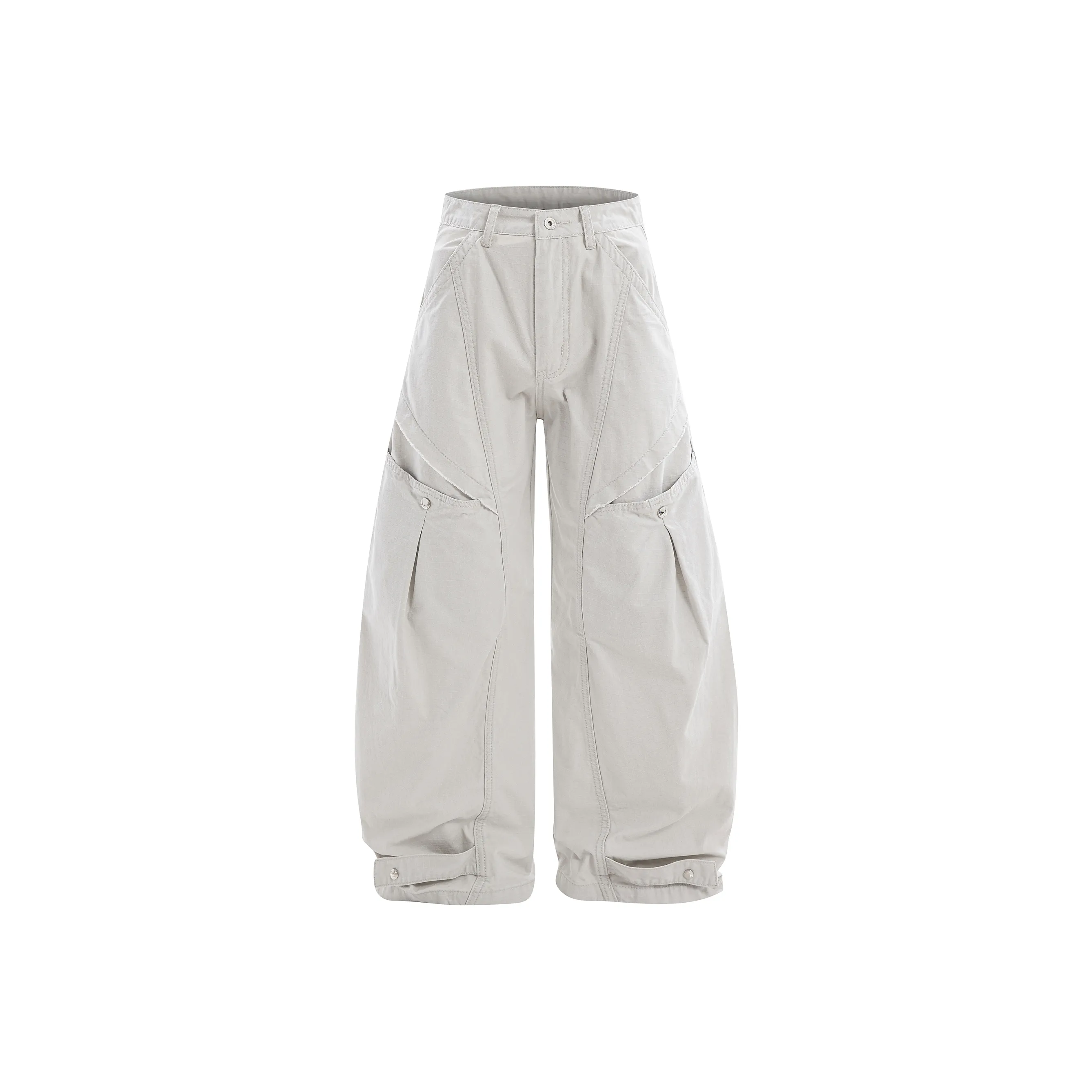 MOO TONAL Белый Унисекс Карго Брюки