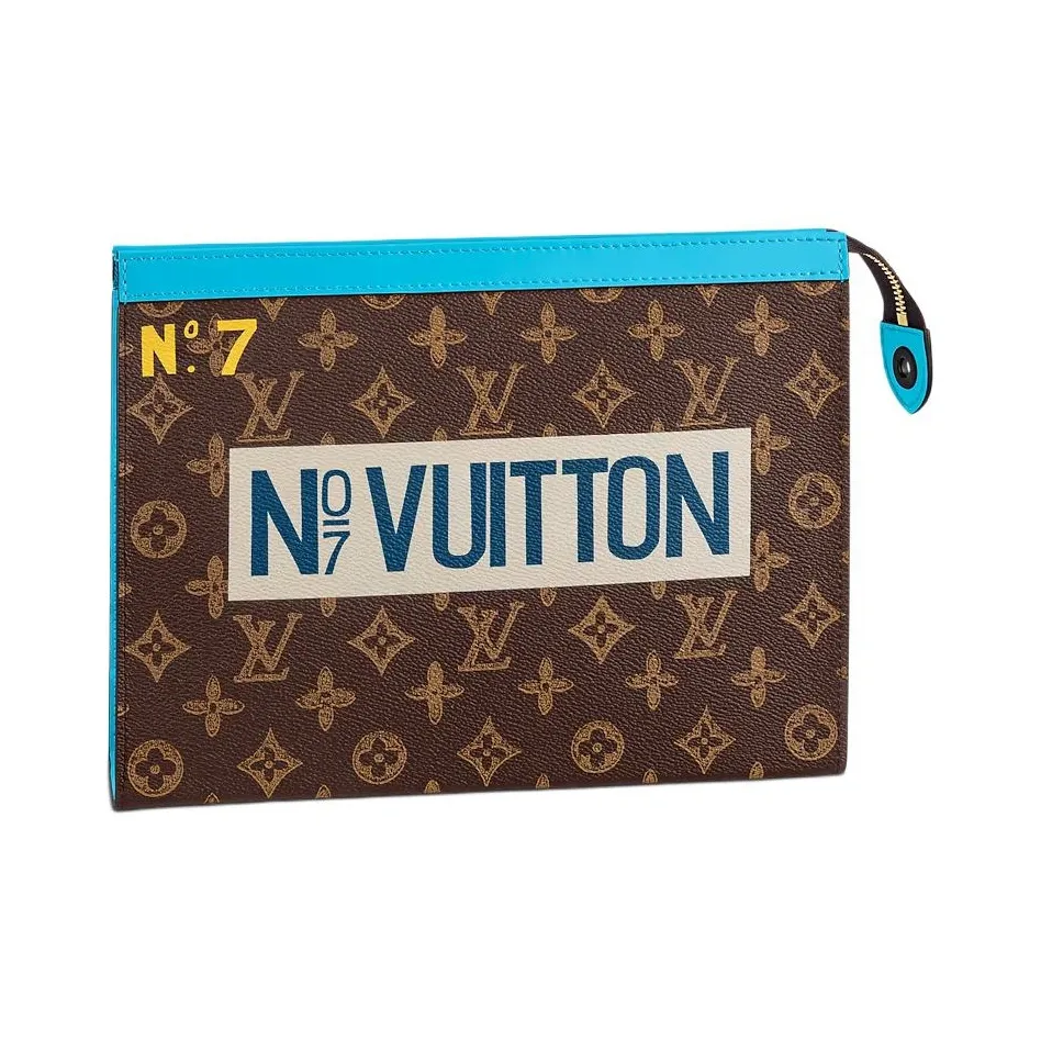 LOUIS VUITTON Pochette Voyage Monogram Brown
