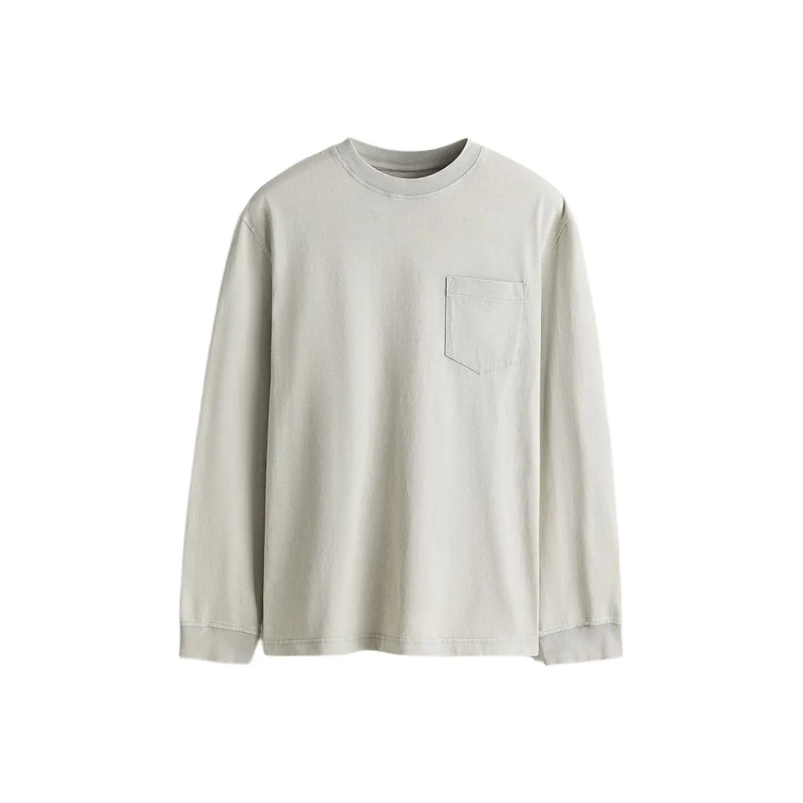 H M Светло-зеленые Мужские T-рубашки