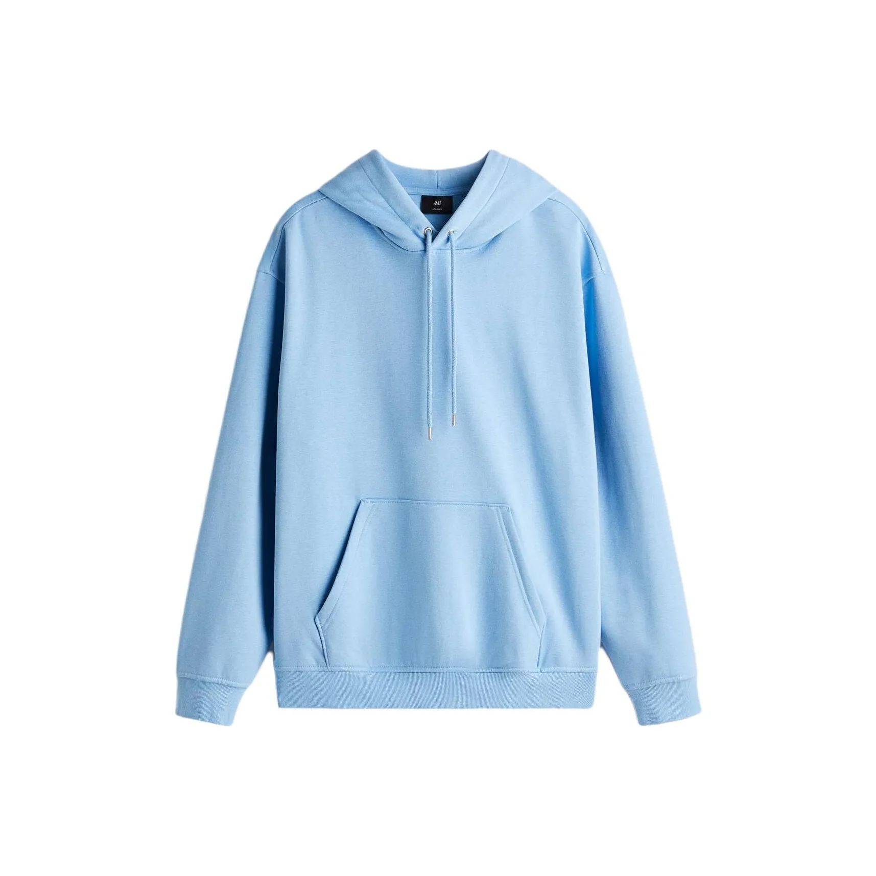 H M Светло-синие мужские свитшоты