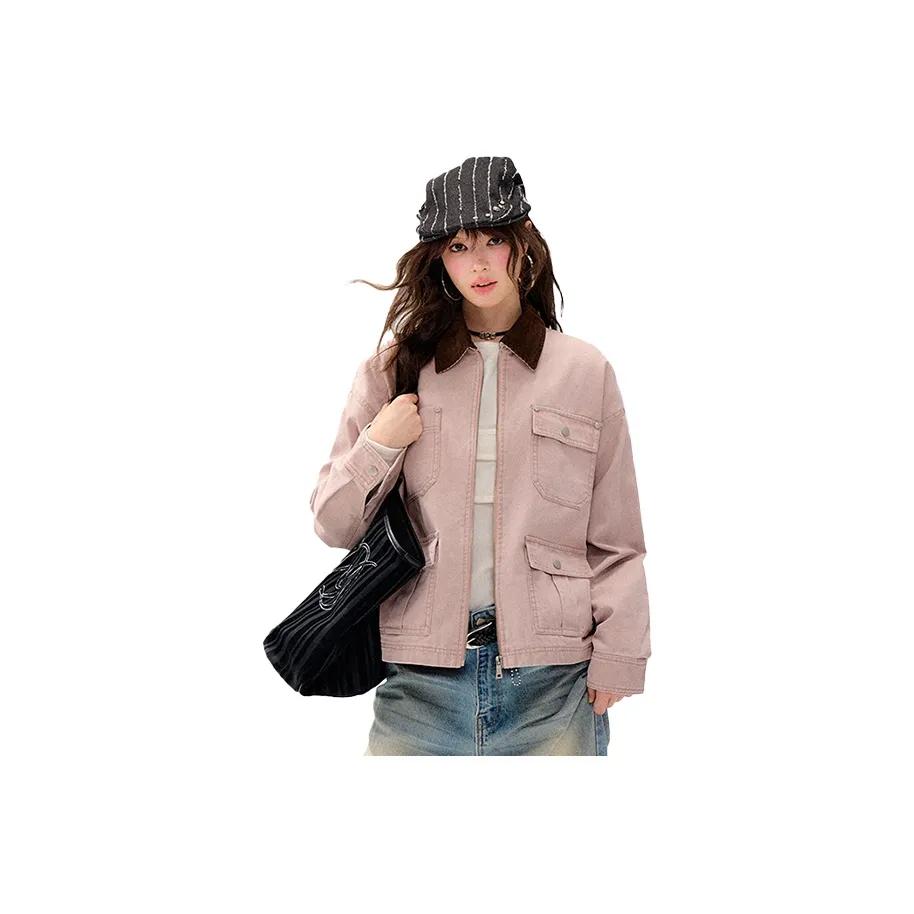 Guuka Hero Светло-розовый Женские Куртки