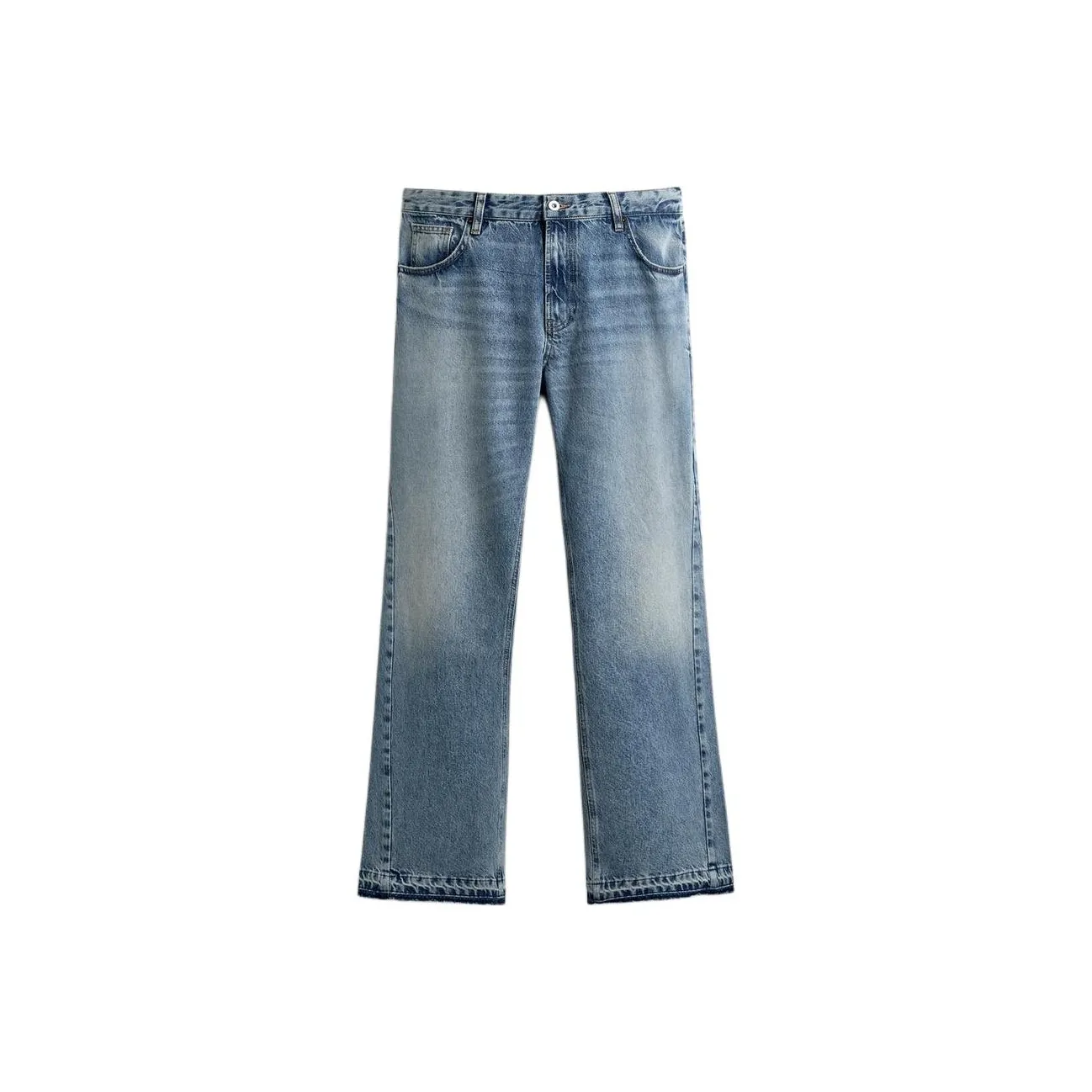 ZARA Medium Blue Men's Jeans ZARA Средне-синие мужские джинсы