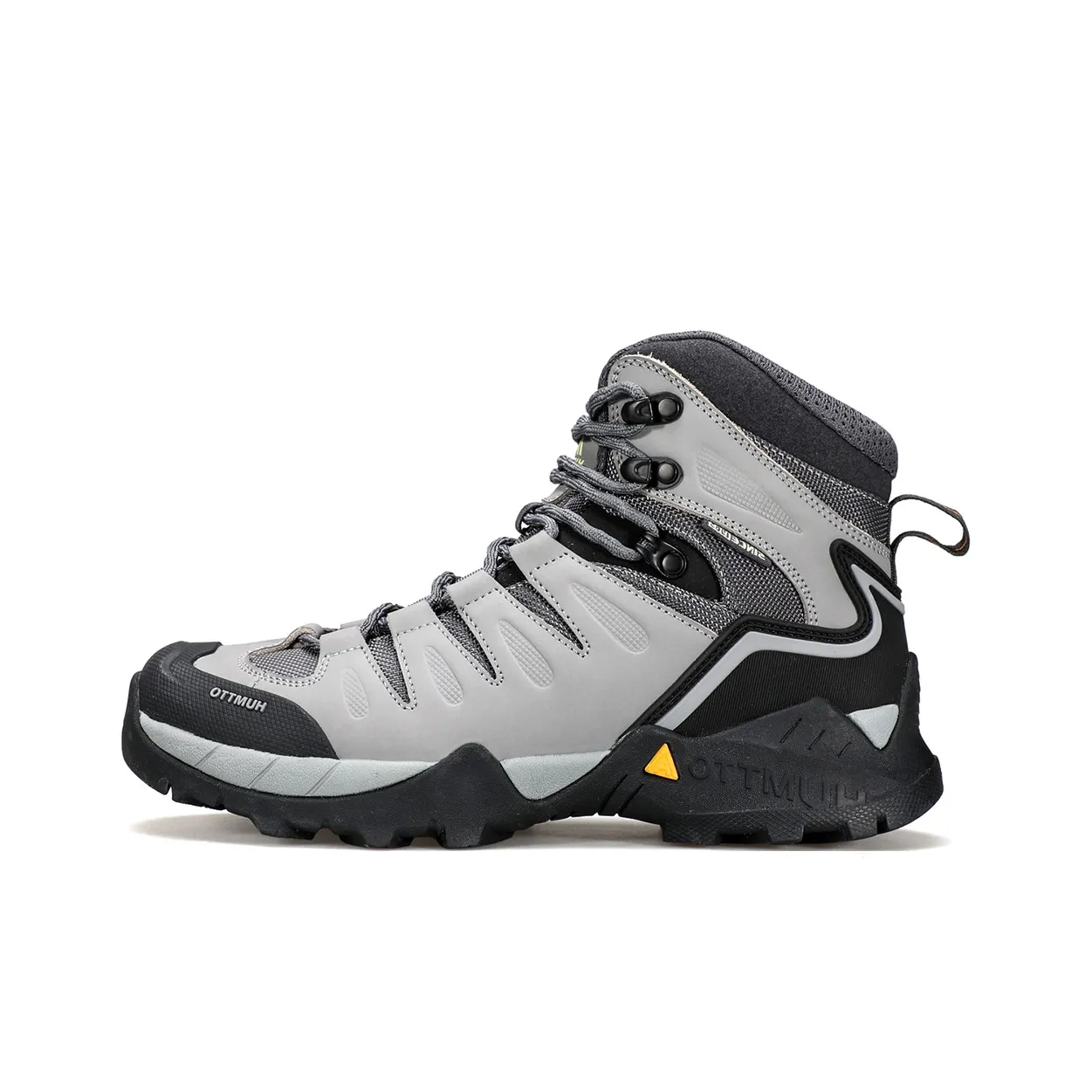 HUMTTO Устойчивый к истиранию и ударам Амортизация Высокий Топ Уличная обувь Женская Дымчатый Серый Небесный Серый