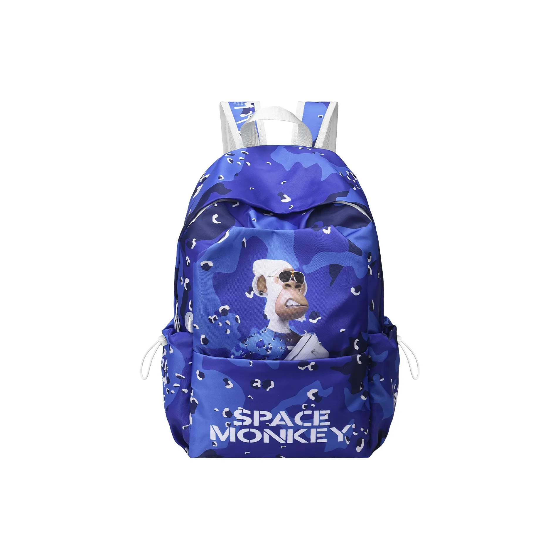 DRACONITE X HAPE X Космос Обезьяна Коллаборация Полиэстер Рюкзак Стандартный Унисекс Синий