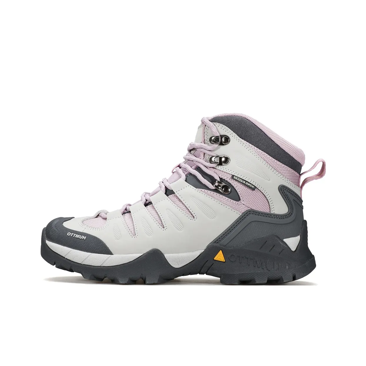 HUMTTO Устойчивый к истиранию и ударам Амортизация Высокий Топ Уличная обувь Женская Бежевая Серый Розовый Фиолетовый