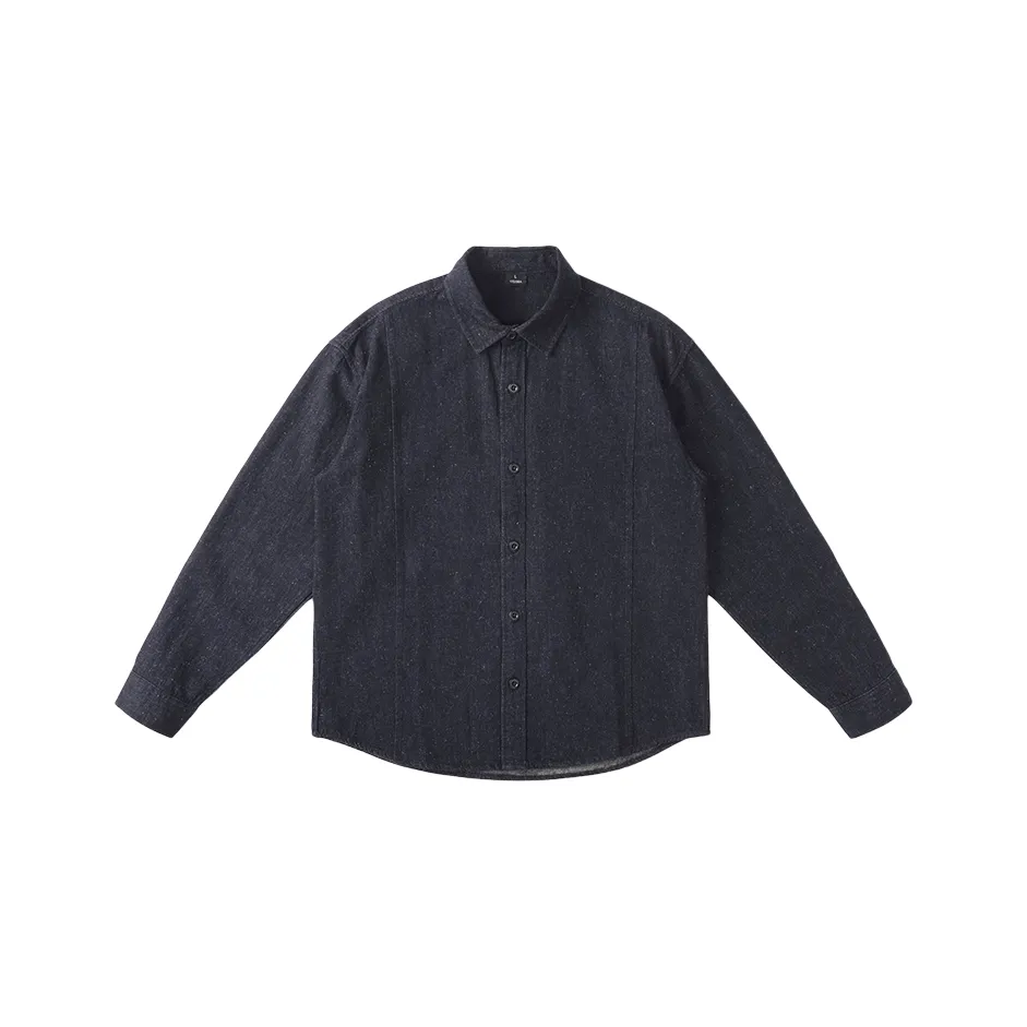 Xiyue Linen Blue Men's Denim Jackets