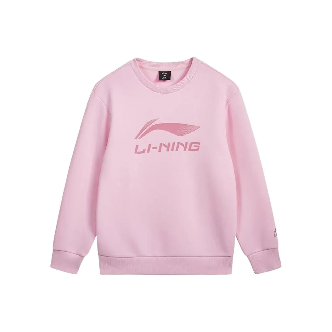 LiNing Толстовка Early Лотосово-розовый Подростки