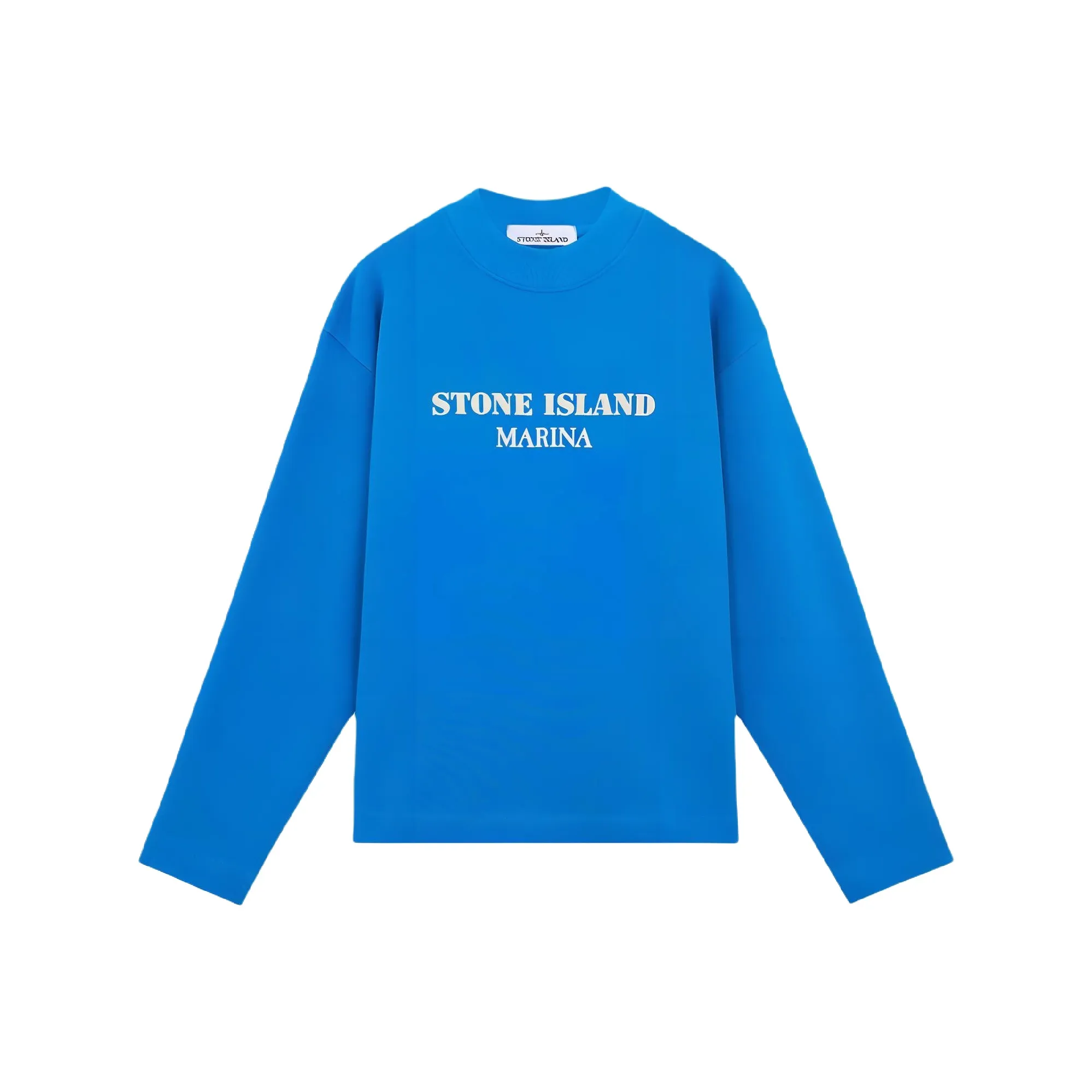 STONE ISLAND Marina Свитшот Мужской Ярко-Синий