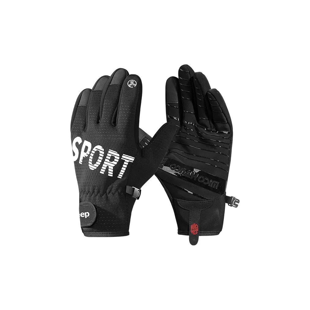 JEEP Флисовые утепленные теплые перчатки для мужчин