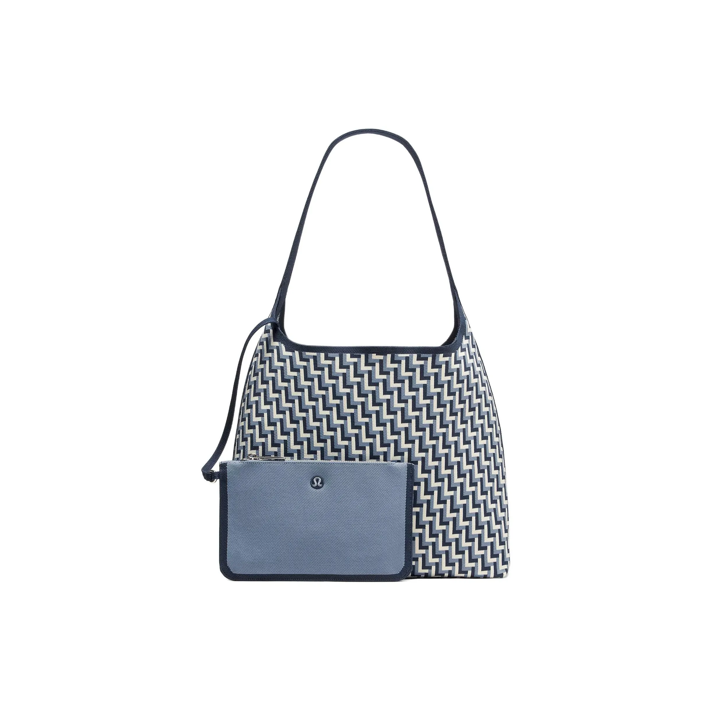 lululemon Everywhere Полиэстер Сумка через плечо Женская Деним с Айвори