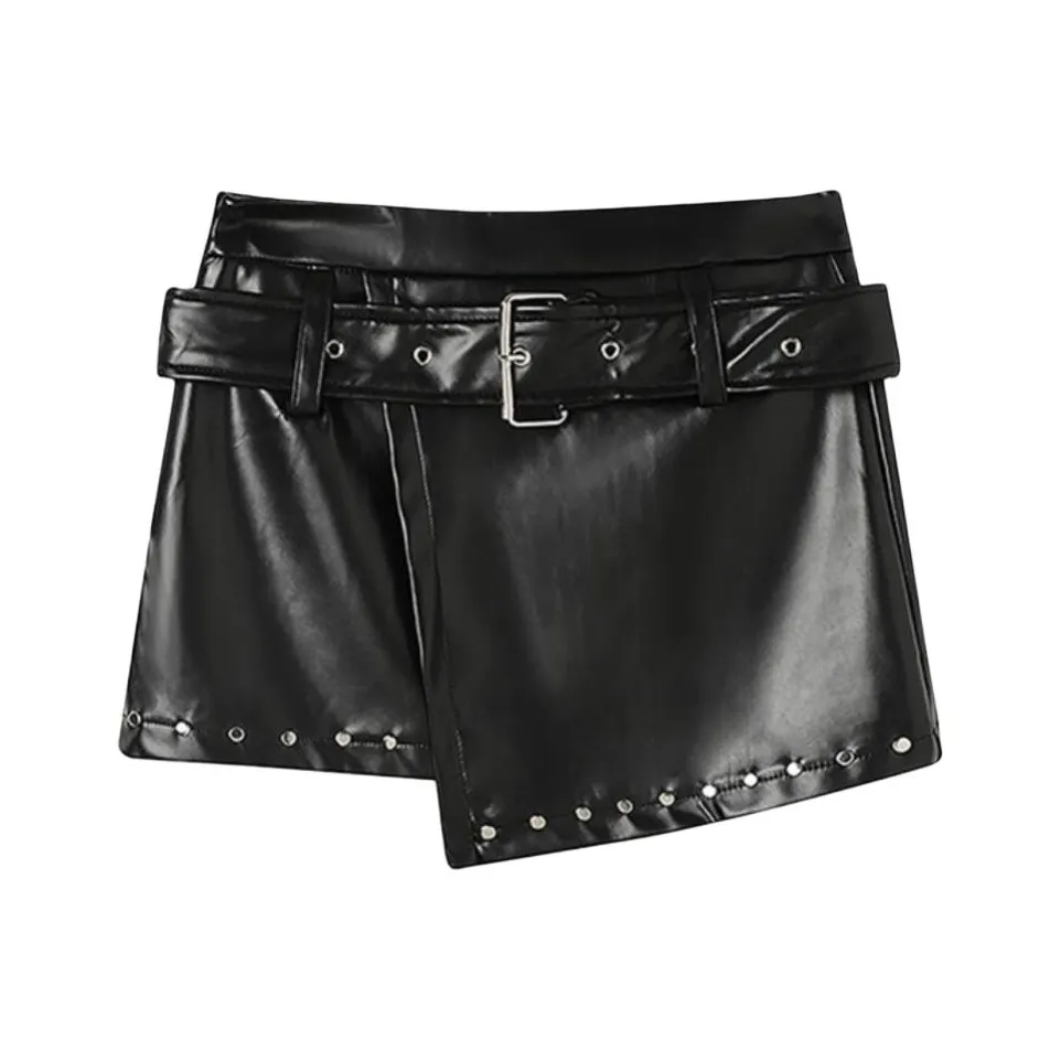 La Chapelle Кожаные короткие юбки для женщин