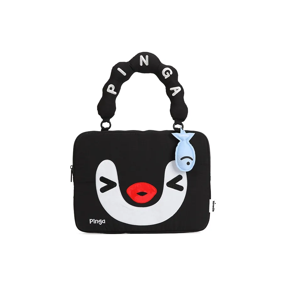 VANWALK PINGU Нейлоновая сумка для ноутбука стандартная женская для путешествий Pinga Счастливый Pinga