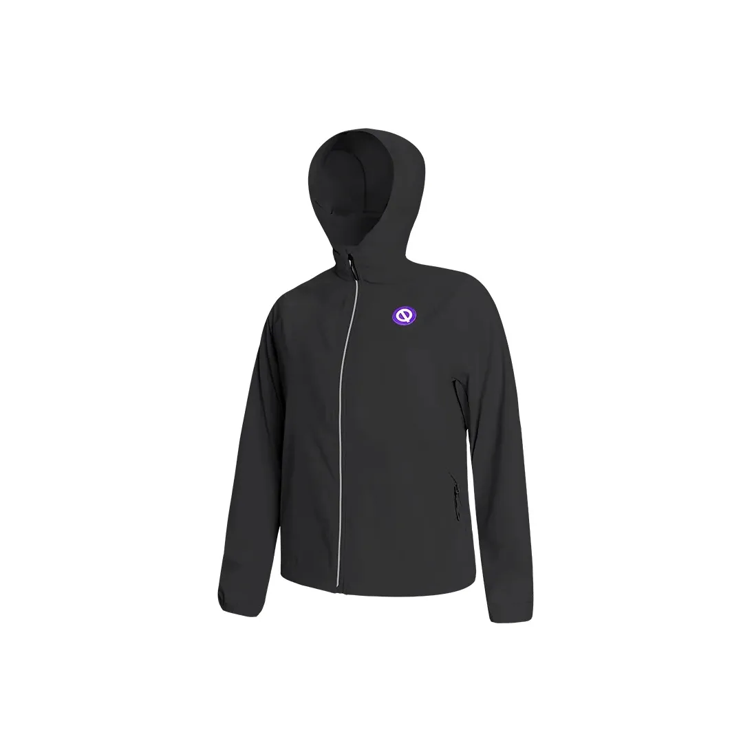 Qinkung Черные Мужские Куртки для Бега