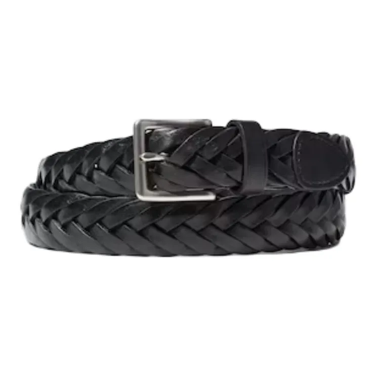 UNIQLO Импортный Натуральная кожа Ремни Мужской Черный 3 см