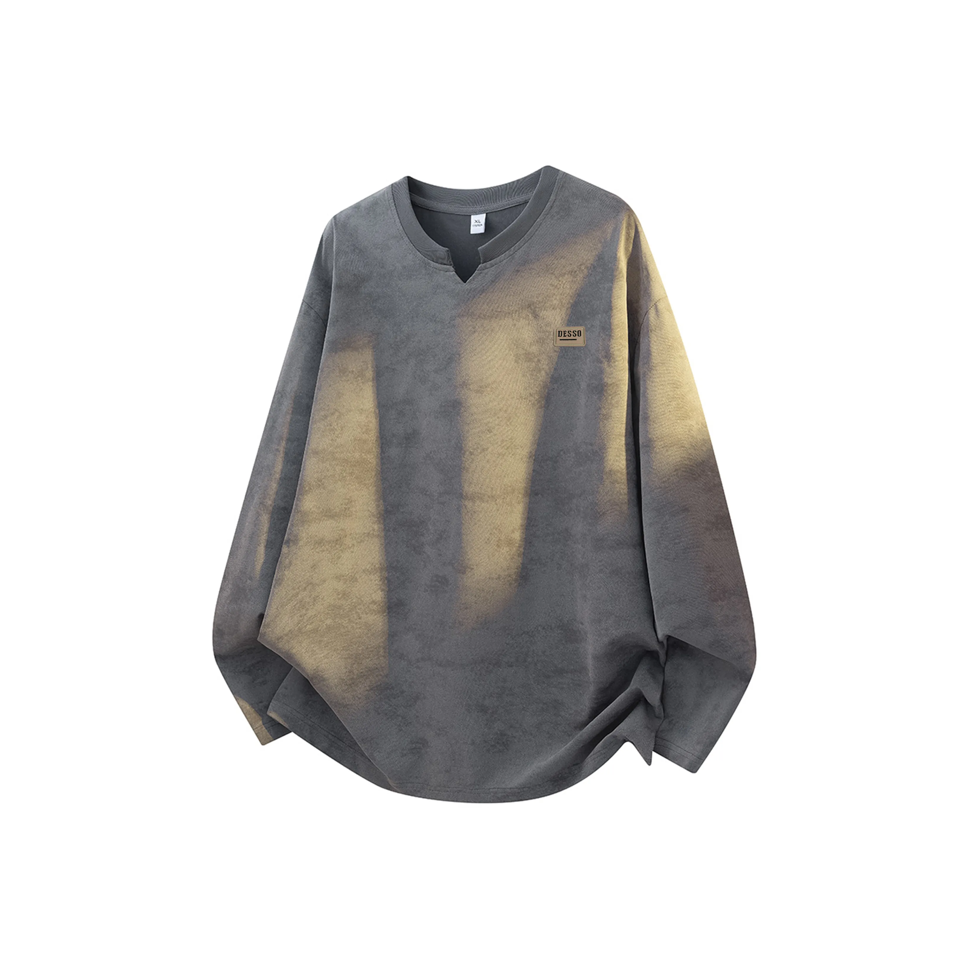 DESSO Длинный рукав Т-рубашка Унисекс