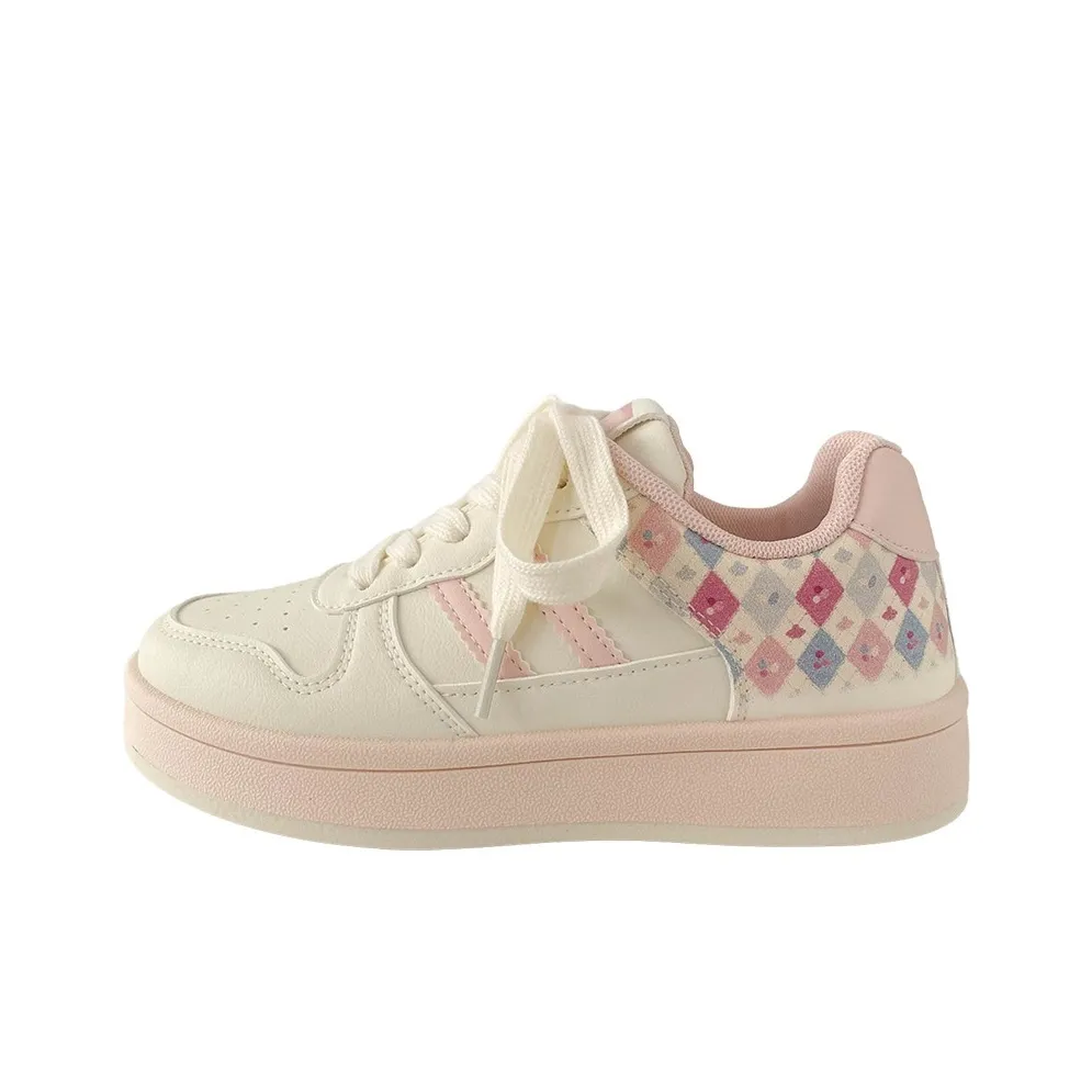 NX DOUGHNUT Низкий топ Дофаминовая одежда Эксклюзивный дизайн Скейтборд Кроссовки Платформа SHIRO Женские Студенческие Пухлые туфли Женские