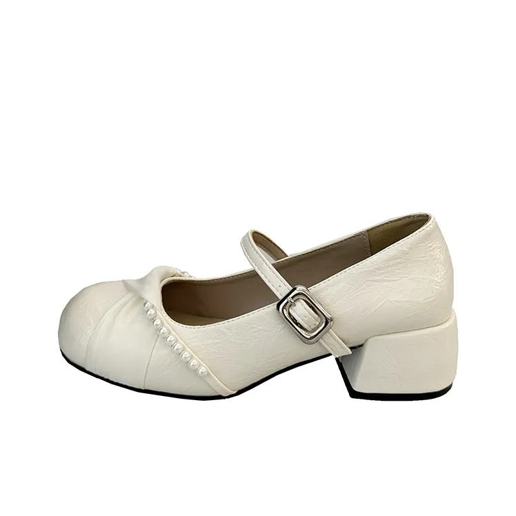 Yue Elsa Грубый каблук Туфли Мэри Джейн Женские Набор в подарочной коробке