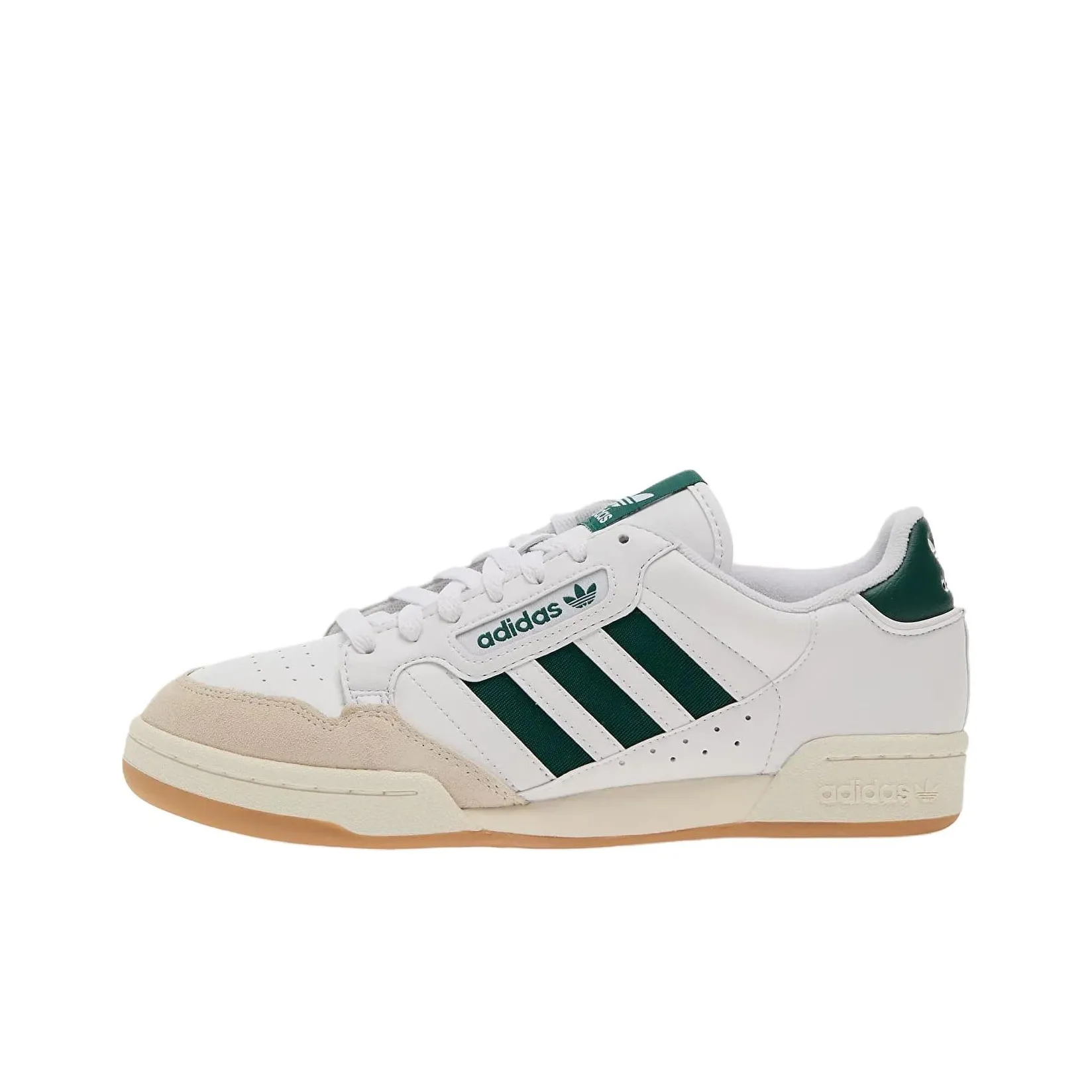 Adidas Originals Continental 80 Low Топ Скейтборд Кроссовки Мужские Белые Зеленые