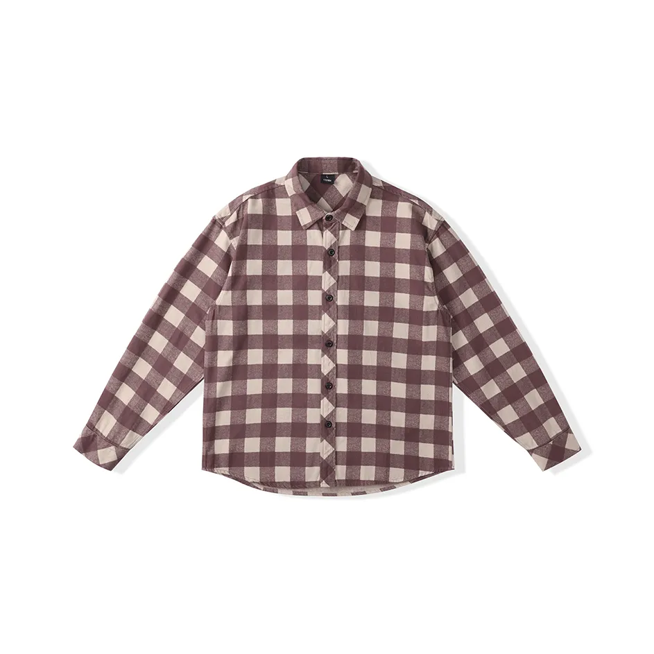 Xiyue Фиолетовые Мужские Рубашки