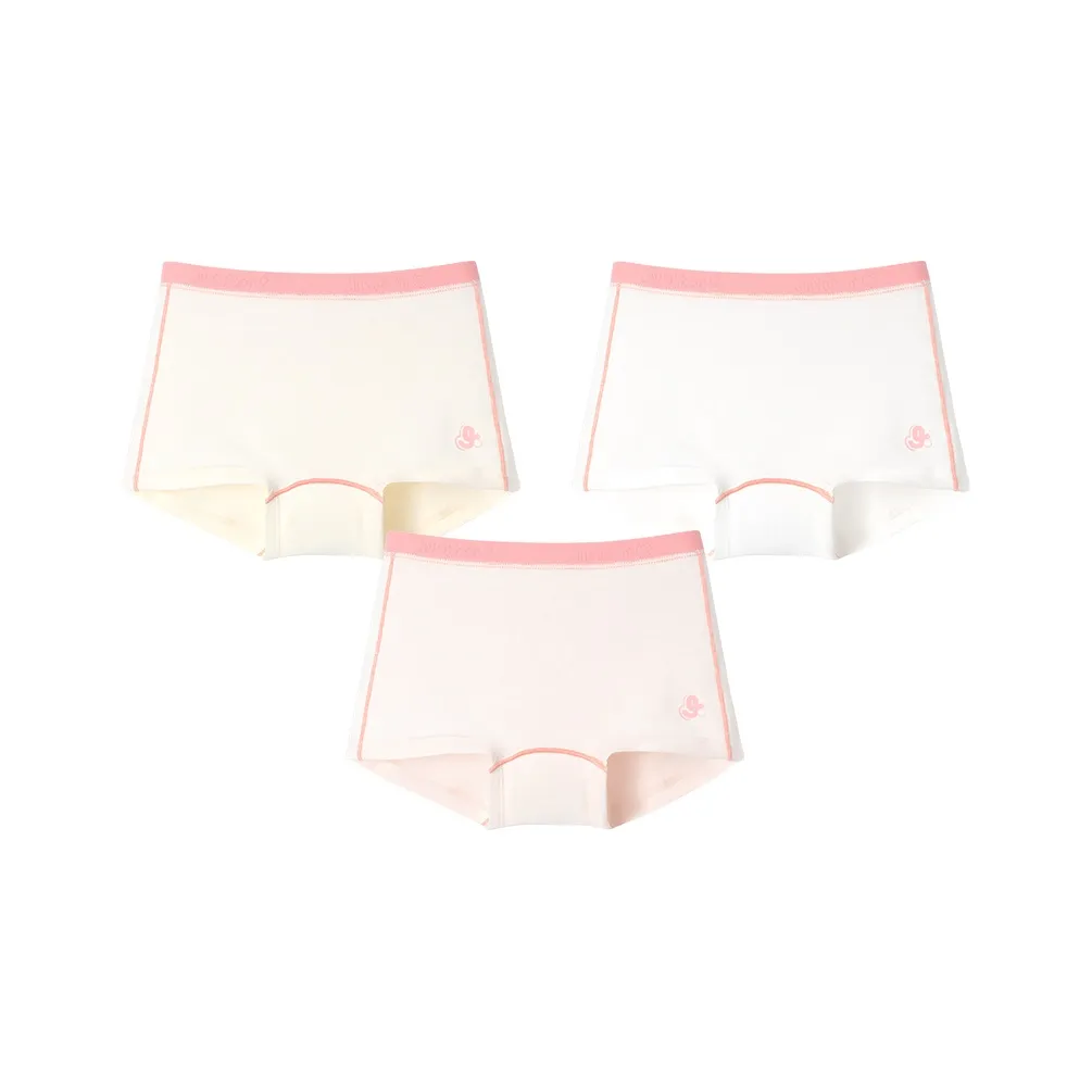 JIUSUIBAN 100% хлопок Спортивные боксер-шорты 3 упаковки для детей