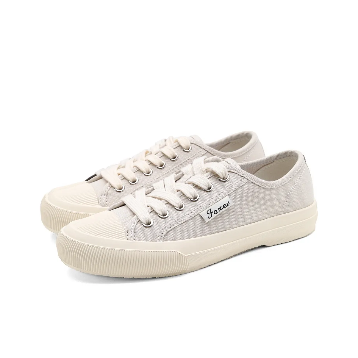 FOXER Износостойкий и Легкий Низкий Топ Кеды Женские