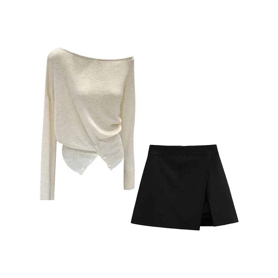 MARIE·COCO Топ+Юбка Женские Комплекты Юбка