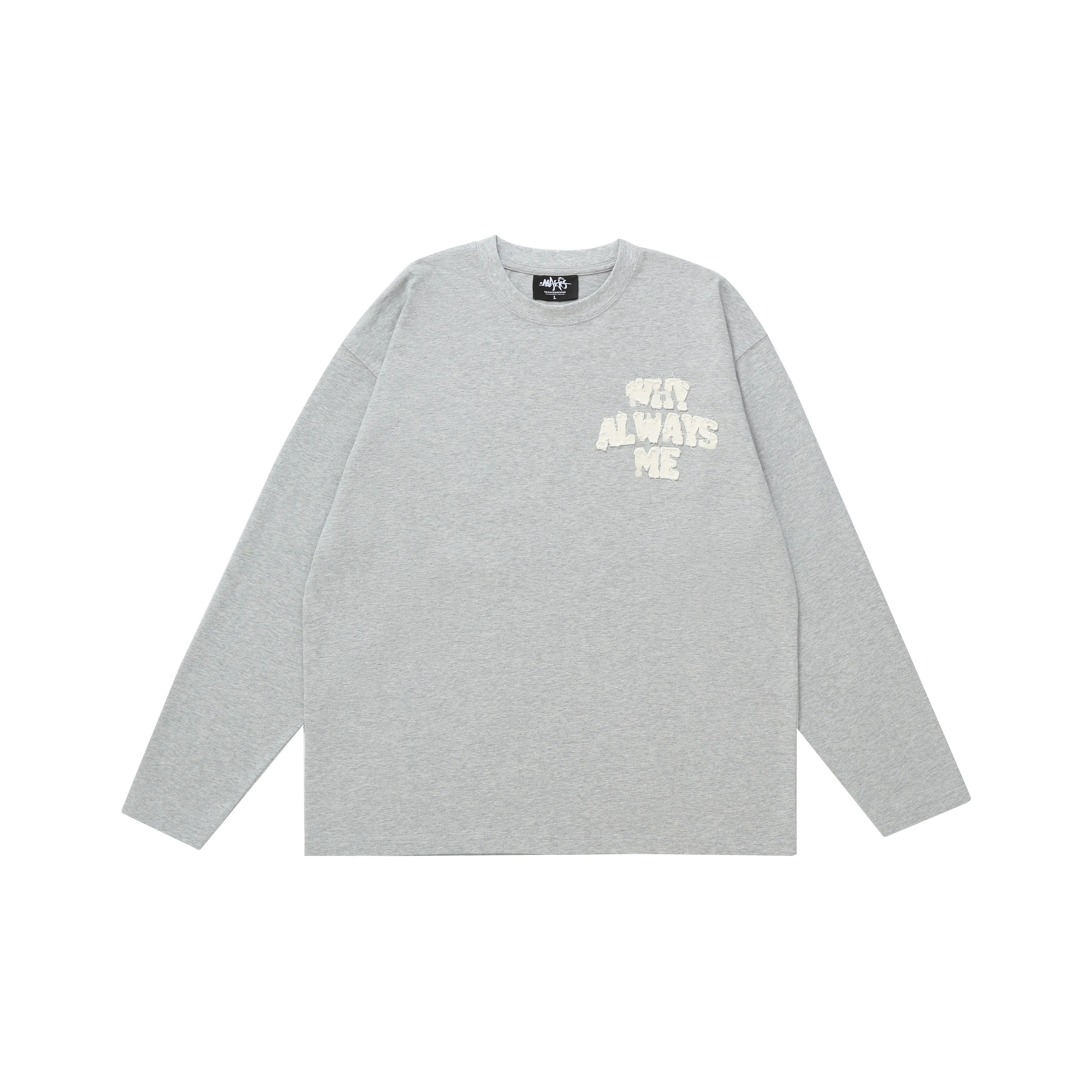 MAKEMOREKMR Длинный рукав Т-рубашка Унисекс