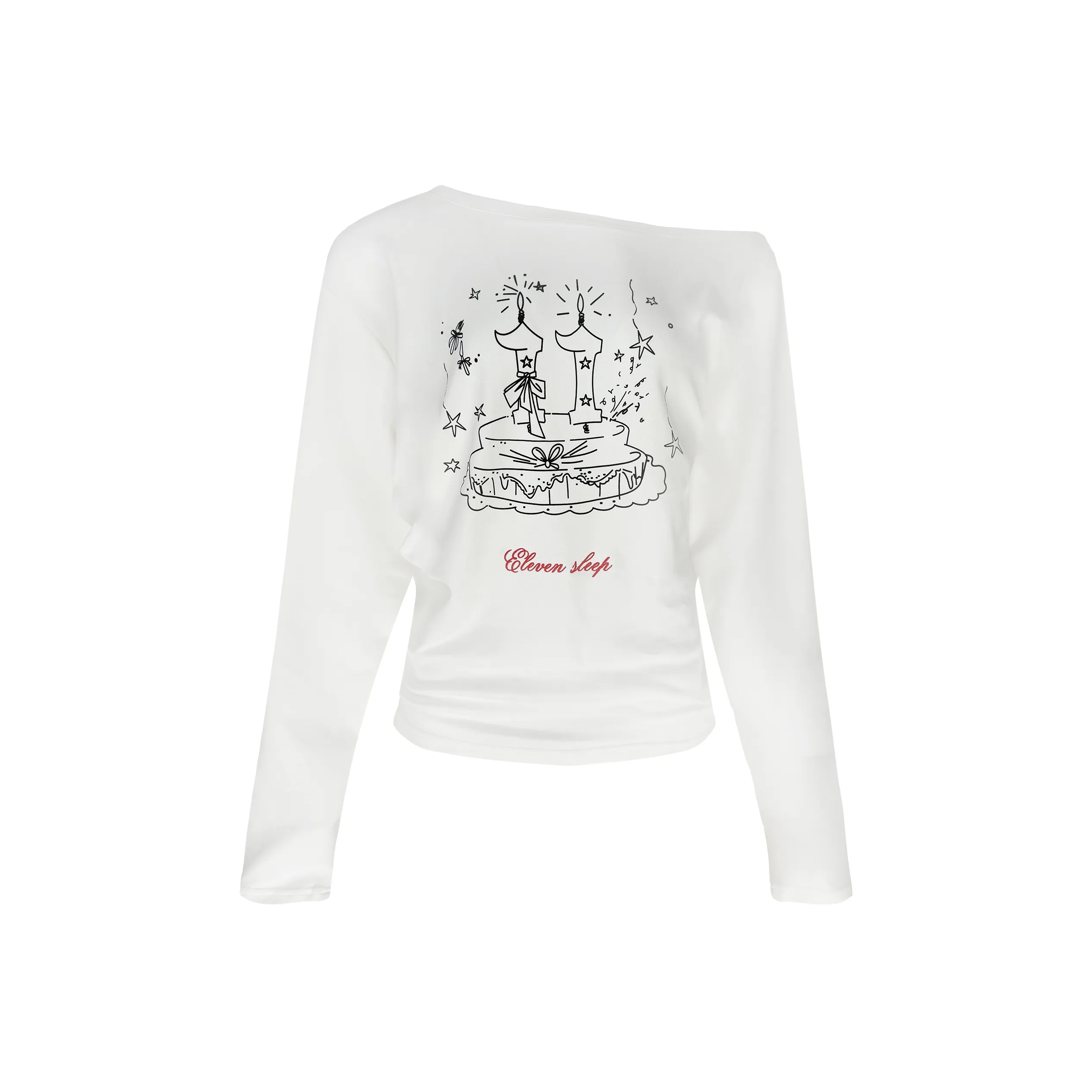ELEVEN SLEEP Стандартная T-рубашка Женская