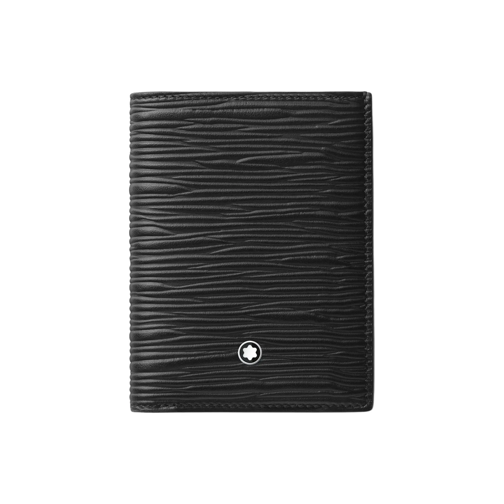 MONTBLANC Cow Leather Wallet Mini Men's Black