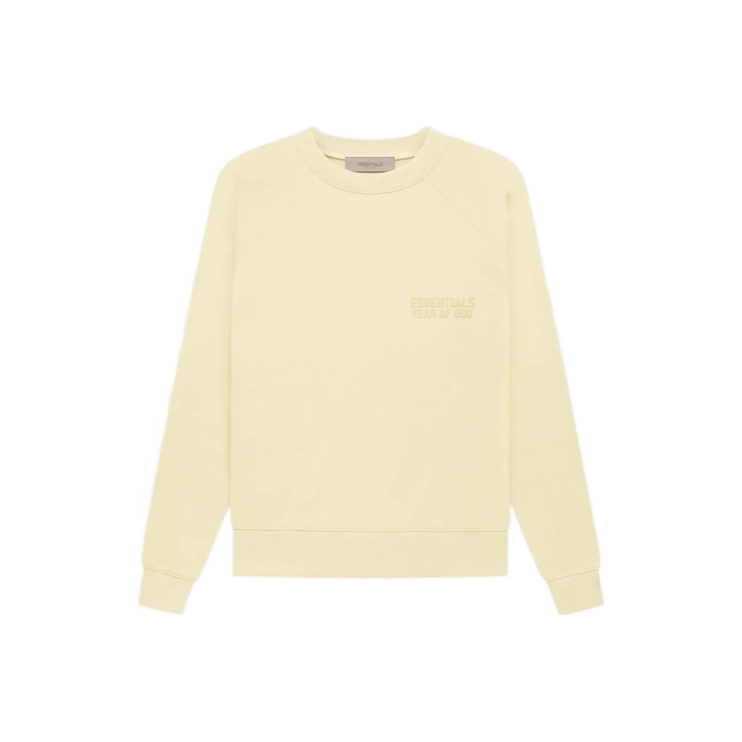 Fear Of God Essentials Sweatshirt Unisex Canary Yellow