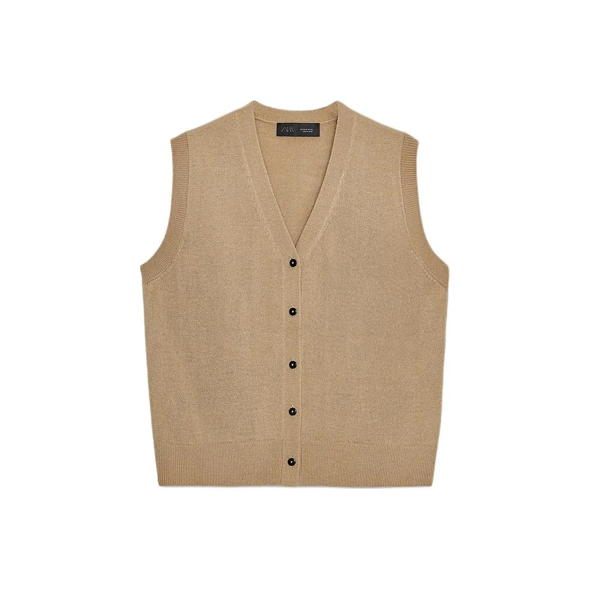 ZARA Коричневые Женские Майки