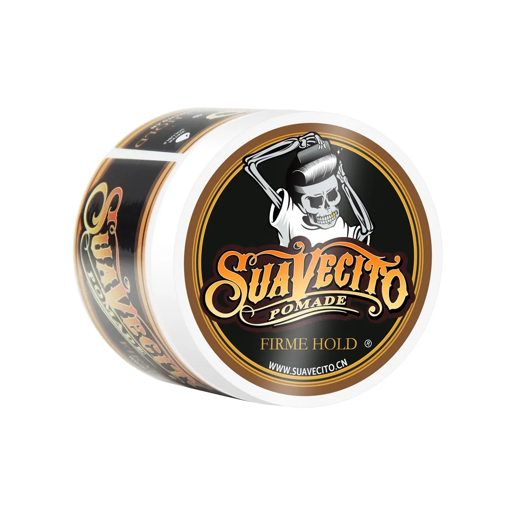 SUAVECITO Череп Масло Колония Классический Strong Формирование SUAVE Мужская Волосы Глина Винтаж Помада Увлажнение Освежение