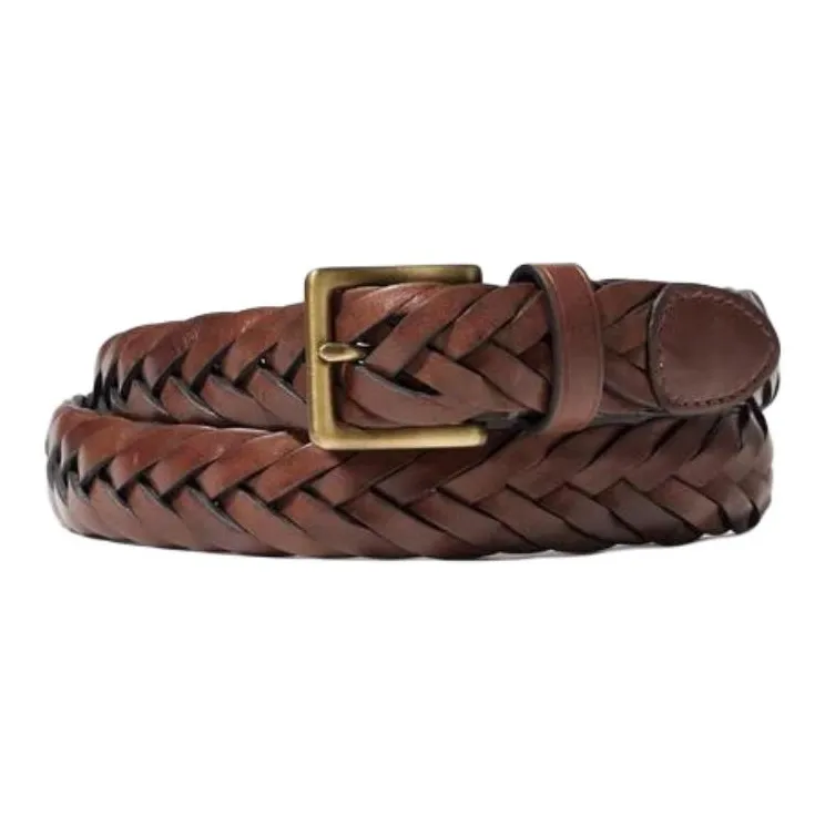 UNIQLO Натуральная кожа ремни мужские коричневые