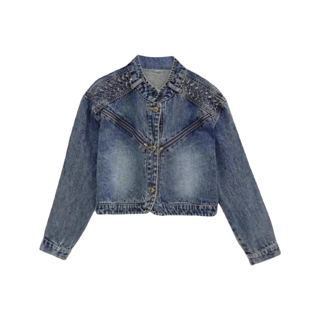Mu Qingqing Denim Jacket Women's