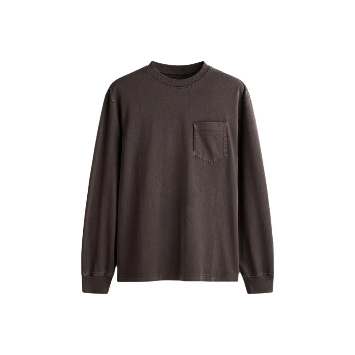 H M Темно-коричневые мужские футболки