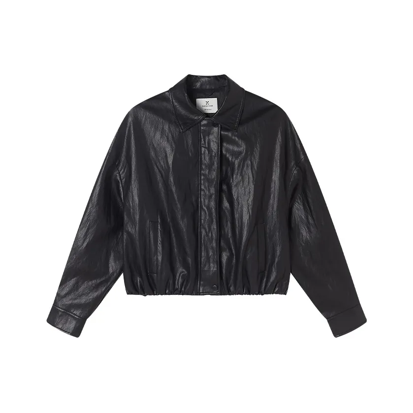 XIANGYING Кожа Куртка Женская