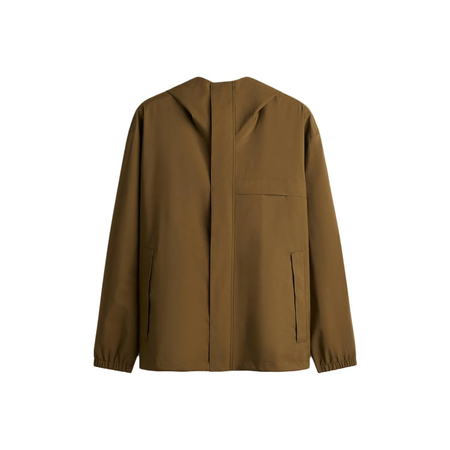 H M Темно-оливково-зеленые мужские куртки